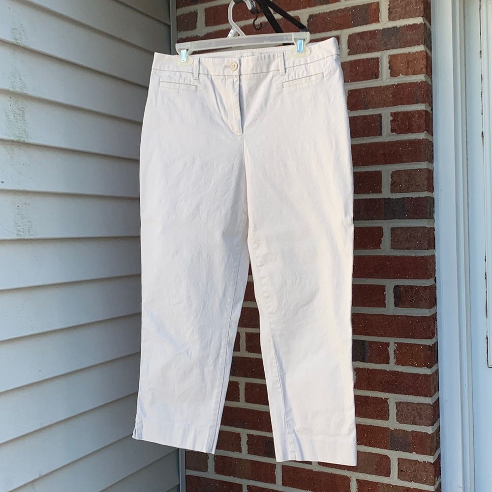 Talbot’s khaki ankle-length pant